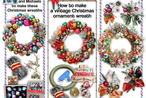 DIY Christmas Ornament Wreaths