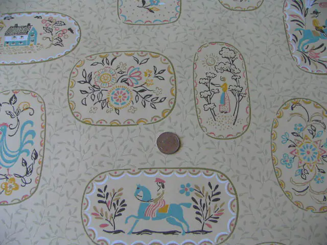 vintage 50s wallpaper