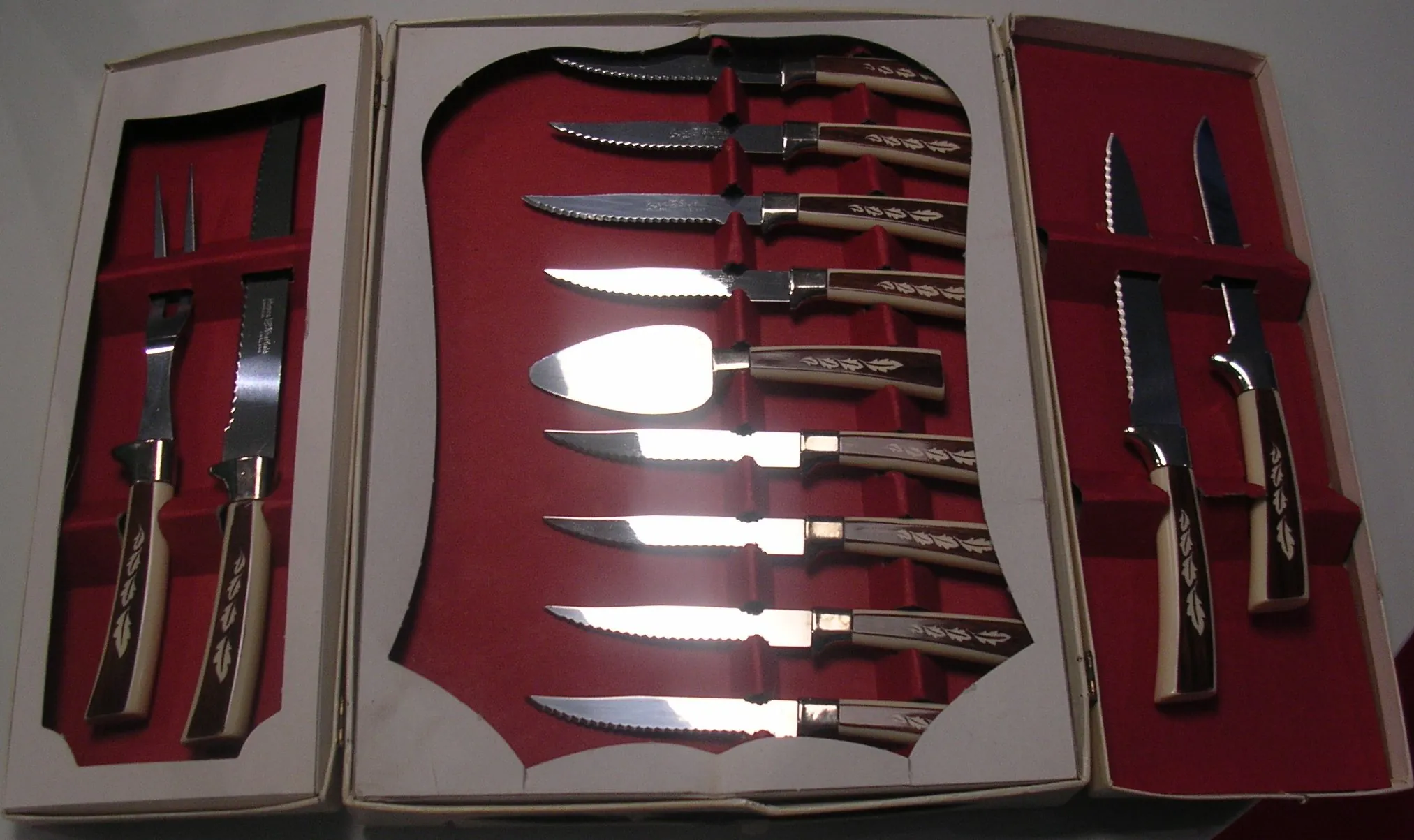 vintage stainless steel steak knives
