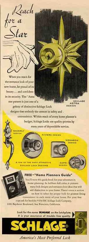 retro 50s door sets