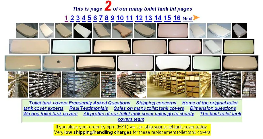 vintage toilet tank covers