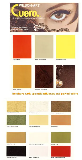wilsonart60s vintage wilsonart laminate from the 1970s