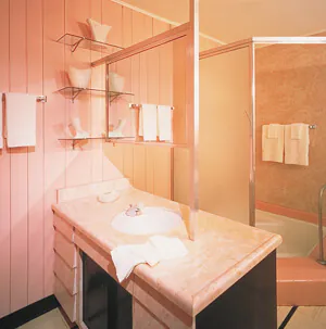 wilsonpink-bath The Wilson House pink bathroom