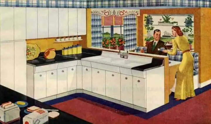 1946 American brand kitchen