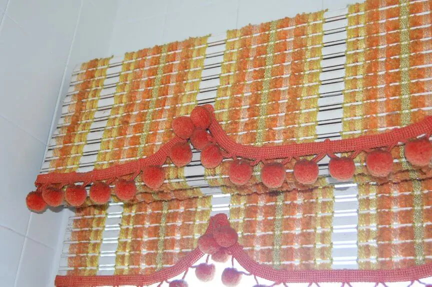 vintage woven wood valence and shade vintage woven wood valence and shade
