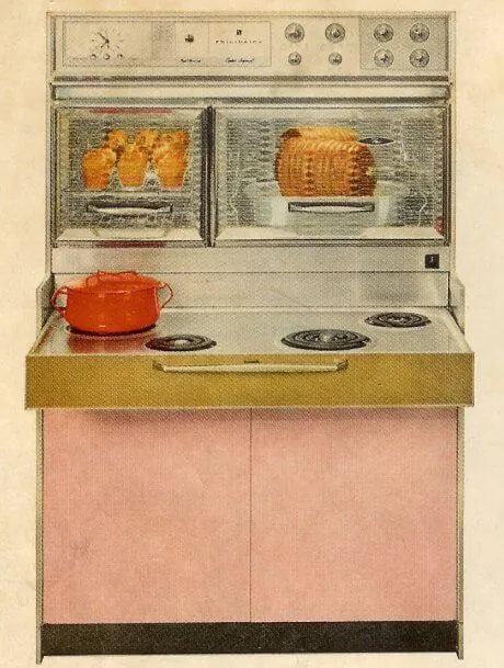 vintage frigidaire flair stove