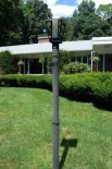 mid century light post