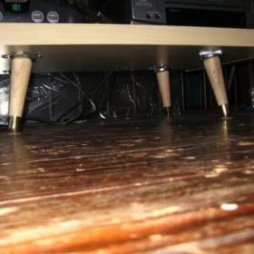 mid century table legs from lowes