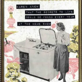 vintage kitchen collage