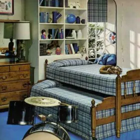 ethan allen vintage childs bedroom