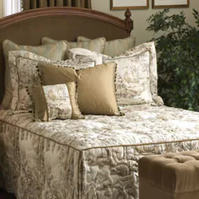 custom bedspread from calico corner
