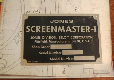 jones-screenmaster-beloit-corporation-pittsfield-mass. jones-screenmaster-beloit-corporation-pittsfield-mass.
