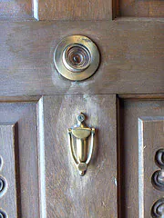 peeko peephole The Peek-O original to Michael's shack