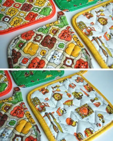 vintage potholders vintage potholders