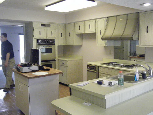before The kitchen "before"