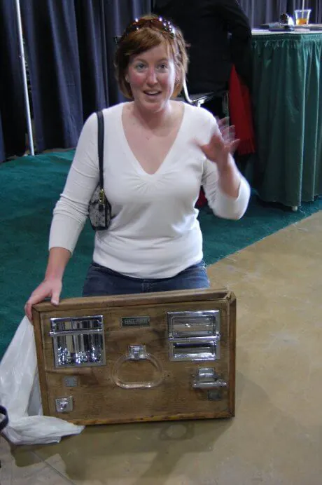 lauren-with-vintage-hall-mack-display