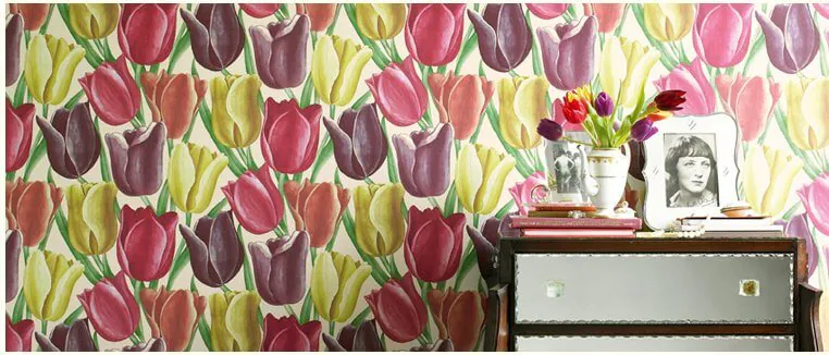 sanderson-vintage-wallpaper-tulips