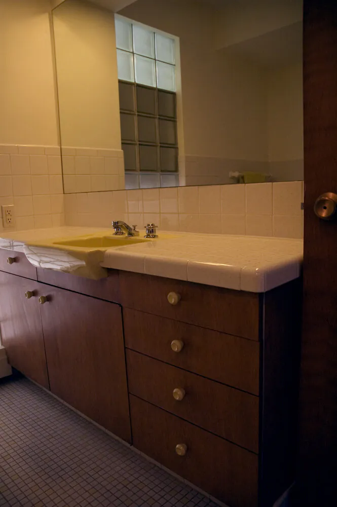 vintage-bathroom-vanity-with-tile-countertop