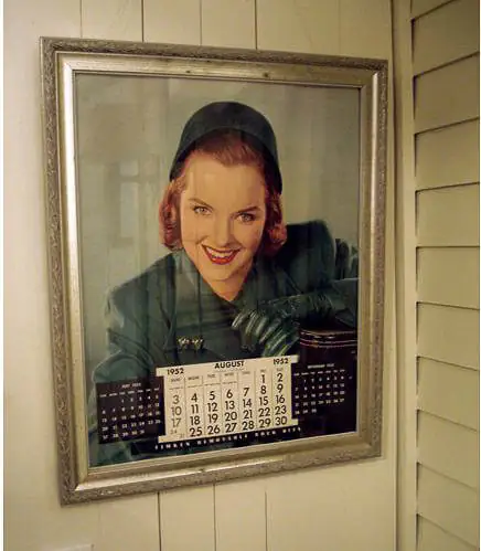 1952 calendar girl