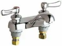 chicago-faucets-4-inch-spread-802-244CP faucets for a bathroom sink