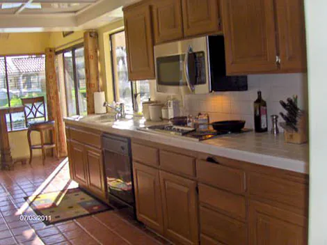 kitchen cabinets updated using rustoleum cabinet transformations kit process