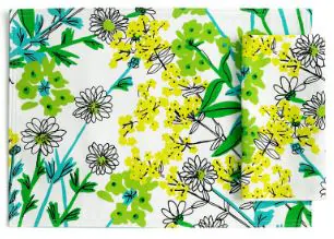 vintage-vera-wild-flowers-placemat-and-napkin vintage vera wildflowers placemat