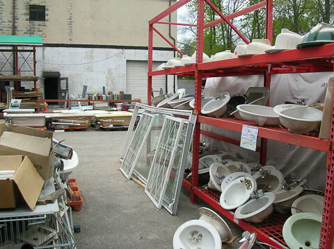 vintage sinks at the Re-Store vintage sinks at the Re-Store