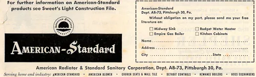 1954 american standard company information