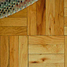 vintage oak parquet flooring in basketweave layout