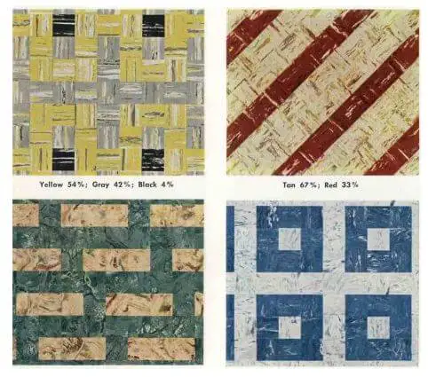 30 patterns to lay vinyl floor tiles in your kitchen or basement