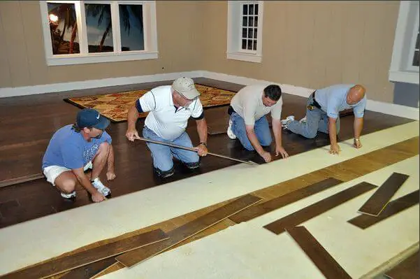 installing shaw floors