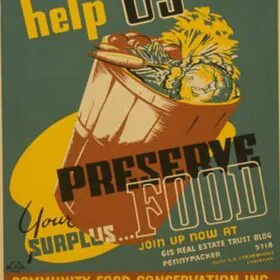 WPA canning poster