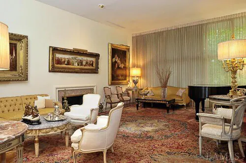 1960s-french-provincial-living-room 1960s french provincial living room in a midcentury modern house