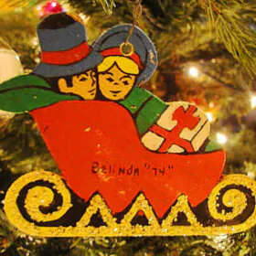 1970s christmas ornament