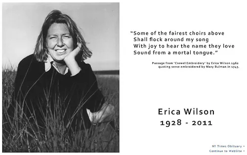 erica wilson-2 Erica Wilson tribute