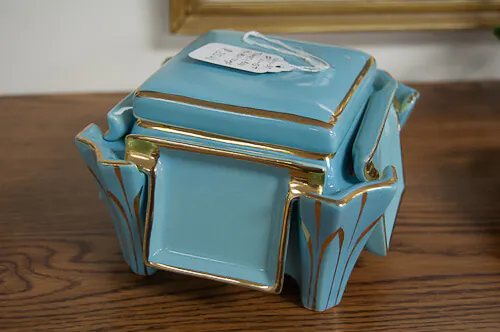 vintage butter pat holder