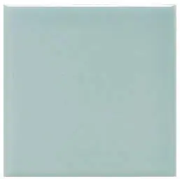 4" ceramic bathroom tile like this "Spa" blue from Daltile