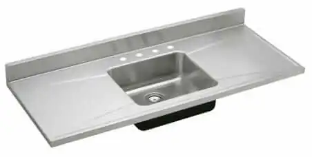 Elkay Lustertone stainless steel sink top