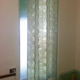 retro plastic window shades