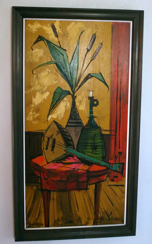 teal-painting painting with teal