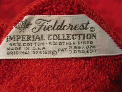 vintage fieldcrest bath towels