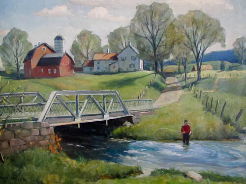 painting of country landscape painting of country landscape