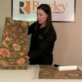 DIY fabric roller shade
