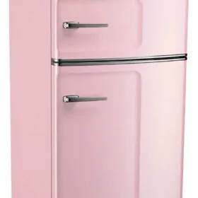 pink refrigerator
