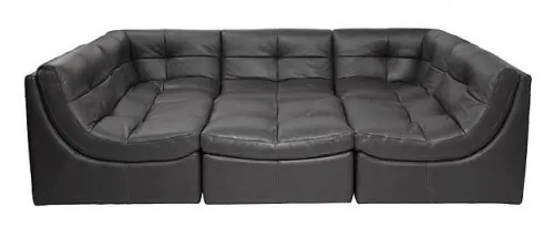 cloud-sectional-gray 1970s style sectional