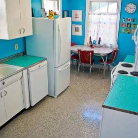 retro renovation kitchen design