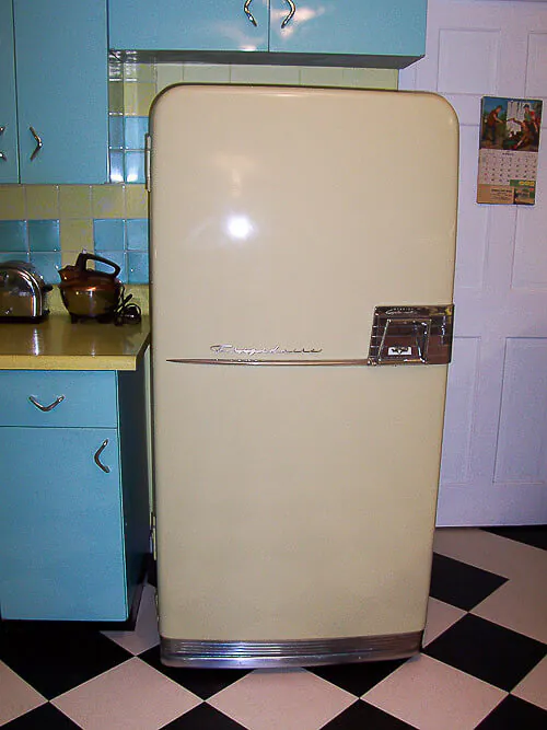 yellow-refrigerator-vintage