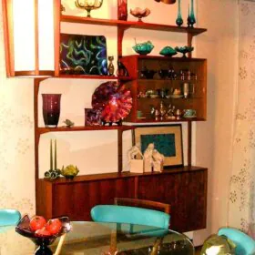 vintage cado wall unit