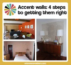 Accent walls: 4 steps to getting them right