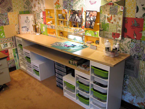 craft-room affordable craft room storage